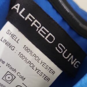 ALFRED SUNG Vibrant Blue Apparel
